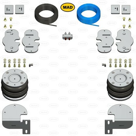 Hulp Luchtvering Set AirMatic Basic MAD NR-197234-B VW Crafter